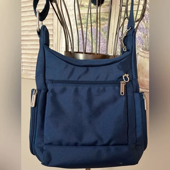 Travelon Midnight Blue Anti Theft Crossbody - Picture 3 of 15